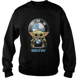 Baby Yoda Hug Bmw Shirt
